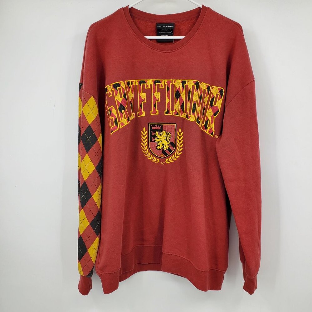NWT Boxlunch Harry Potter Wizarding World Gryffindor Crewneck Sweatshirt‎ XL